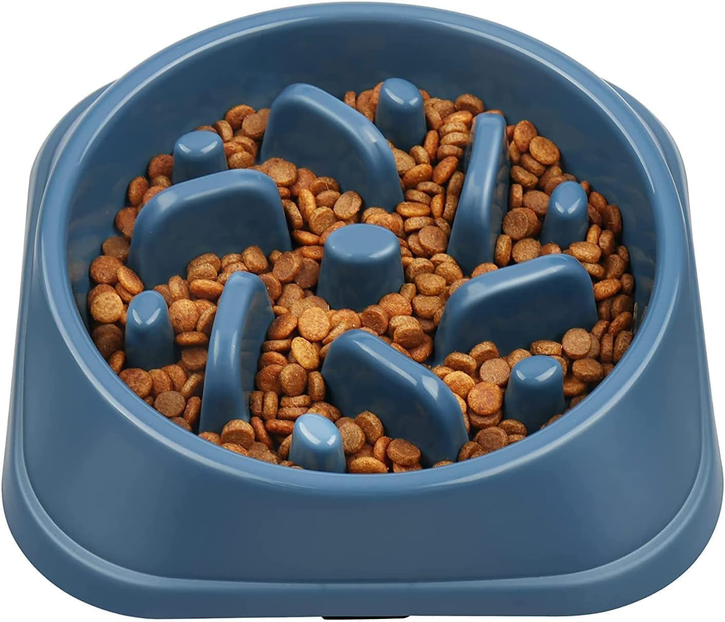 MILIWAN Ciotola Anti Ingozzamento Per Cani - Slow Feeder Per Rallentare Il Pasto, Blu Scuro - Foto 10