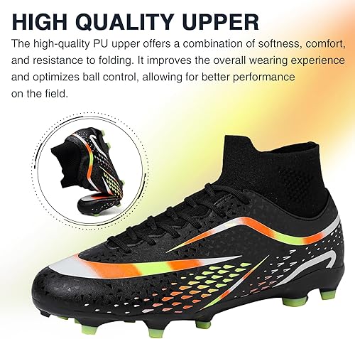 Miniatura 2 de Tacos de fútbol para hombre y mujer, tacos de fútbol para niños, AGFG