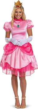 open lace back dress Amazon.com: Disguise Princess Peach Adult Costume, Official Super Mario  Elevated Adult Costume Dress and Crown, Size S (4-6) : Clothing, Shoes &  Jewelry