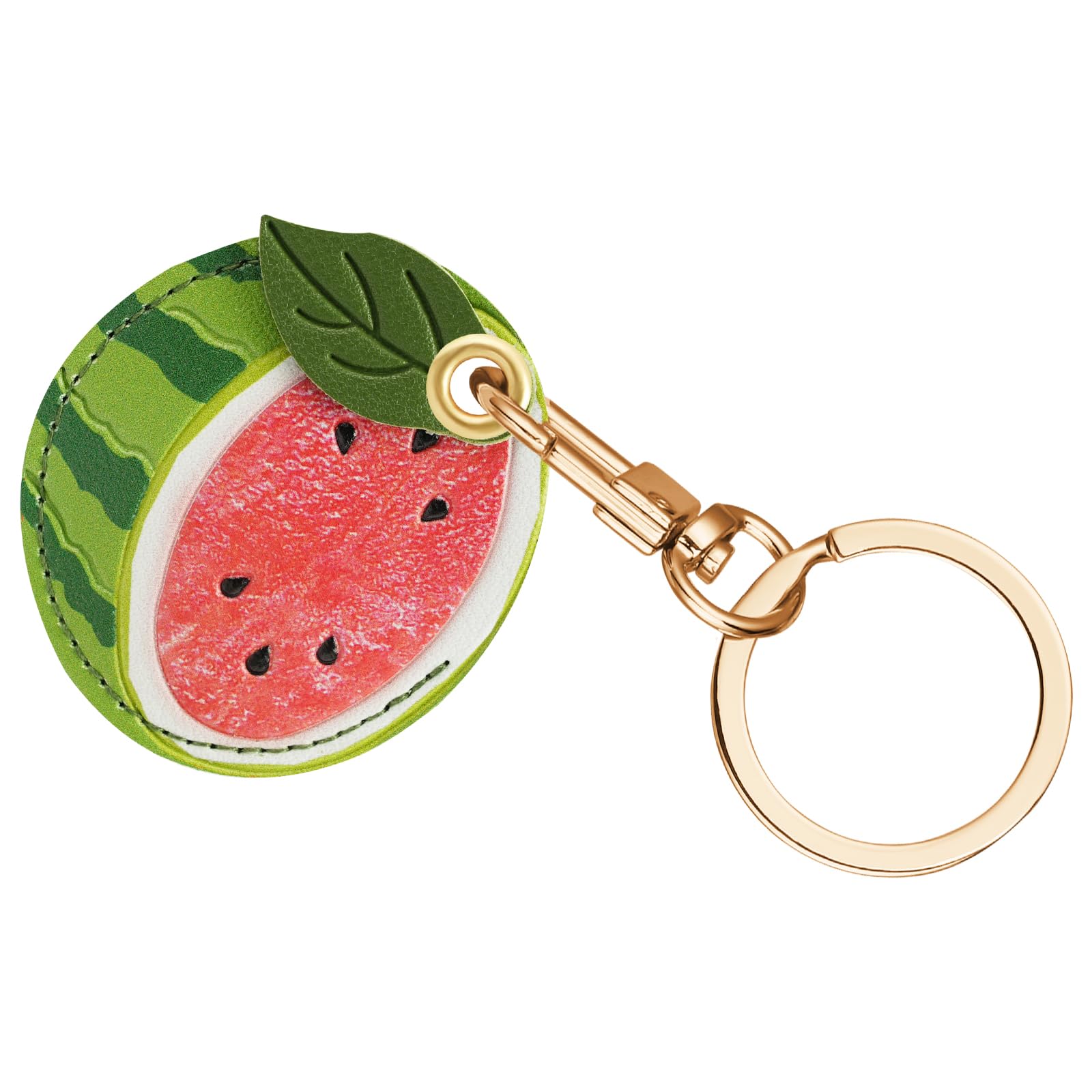 AXFEE 360° Protective Case for Air-Tag, Cartoon Leather Air Tag Keyring Case For Apple Air-tag Holder, Holder Case for Air-Tags, Air tag Holder Protective case, Decorations for Key, Bag, Pet Collar — view 20