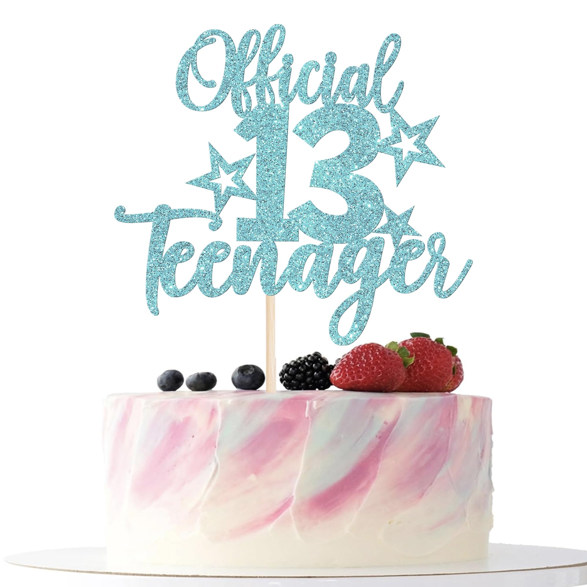 Rsstarxi Tortenaufsatz 'We Love You' Mit Glitzer – Für Babyparty, Geburtstag & Mottopartys (1 Stück)