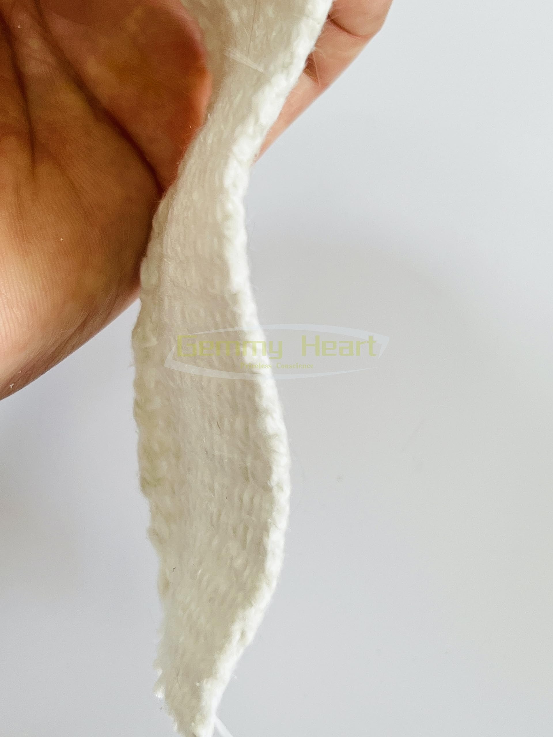 Cinta de fibra cerámica de 2-5 mm de espesor y 30-200 mm de ancho, aislante de alta temperatura for sistemas de escape, 5 m(3mmx50mmx5000mm)