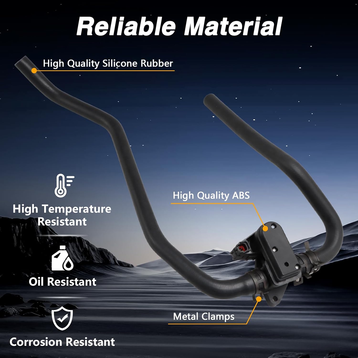 Control Valve Assembly Heater Unit Inlet Hose Pipe Tube Compatible With Nissan Titan 5.6L 2006-2015,Replace#： 92400-ZT10A 92400ZT10A