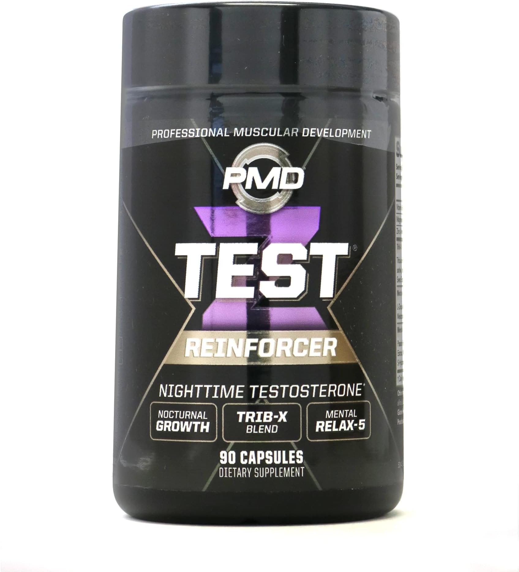 Sports Z-Test Nighttime Testosterone Support - Sleep Inducer and Relaxation for Maximum Anabolic Effect - Improve Muscle Recovery, Increase Muscle Growth - 90 Capsules