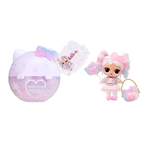 LOL Surprise Tots Muñeca Miss Pearly con 7 Sorpresas, Coleccionable, Tema del 50º Aniversario, Edición Limitada - Gran Regalo para Niñas de 3+