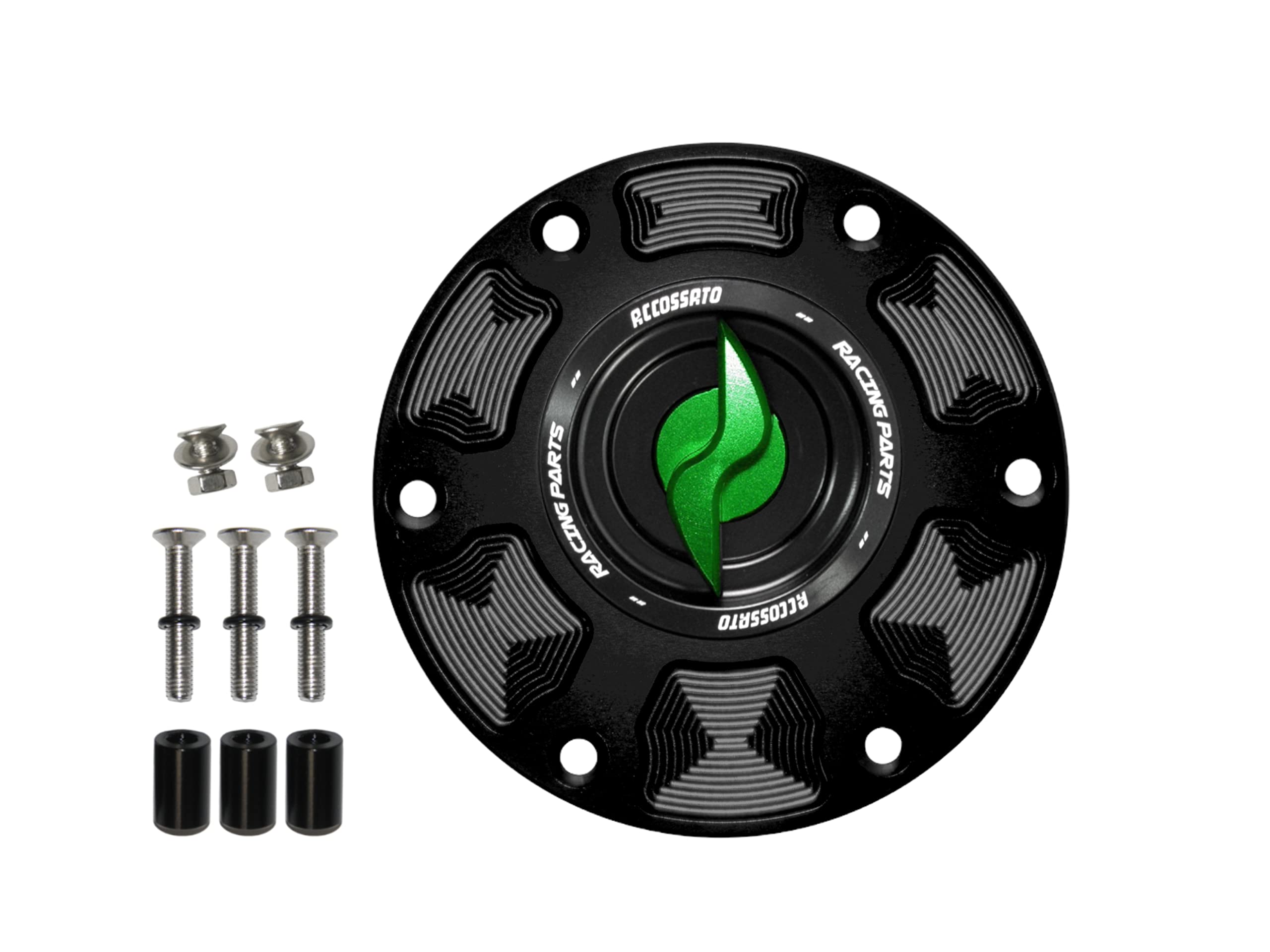 Accossato Grüne Nadel Benzindeckel Mit Grüner Nacht Für Mv Agusta Tourismus Schnell Rot (800 Cc) 2021