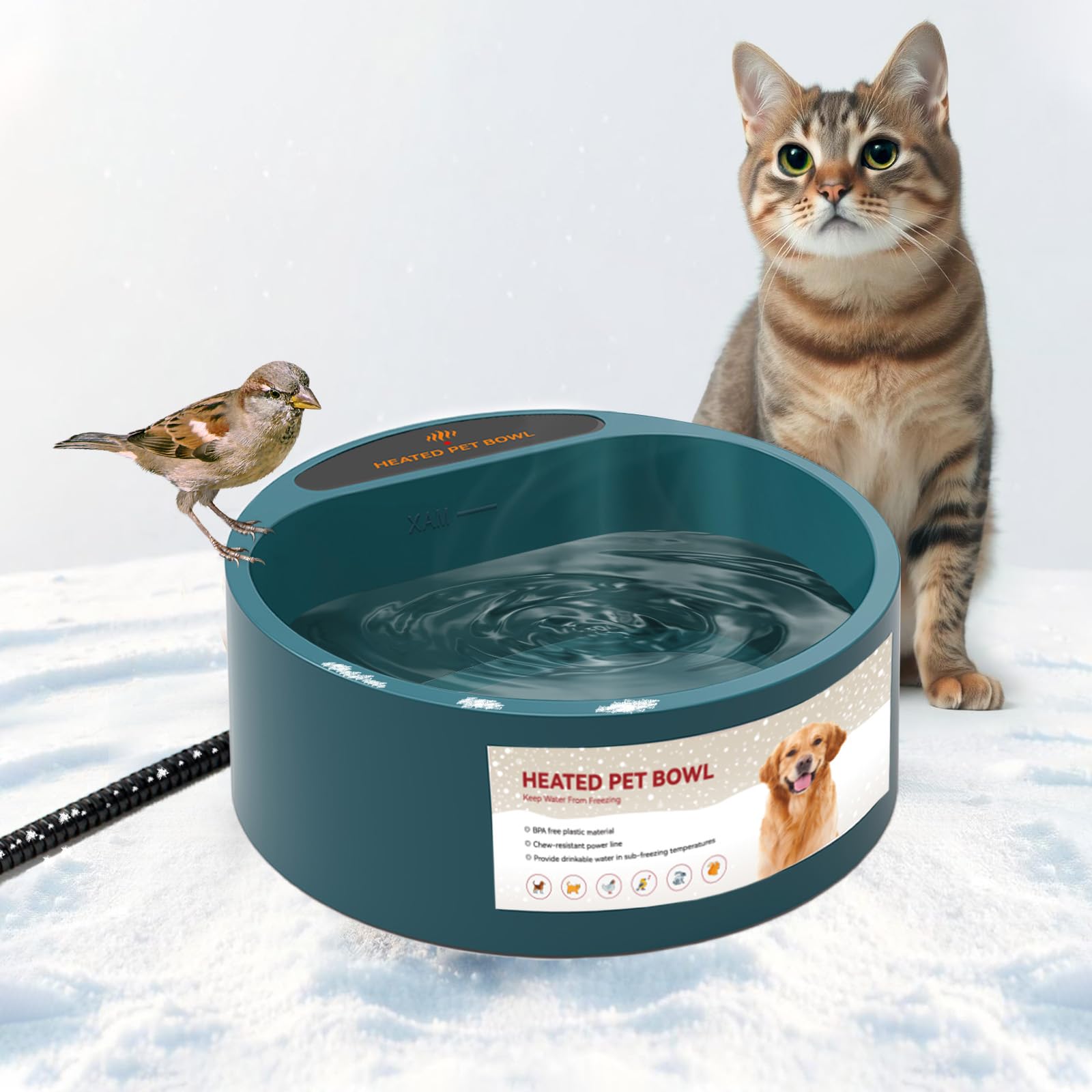 beautiful cat water fountain Happy & Polly Mushroom Ceramic Cat Water Fountain, Green, 1.2L/33-oz