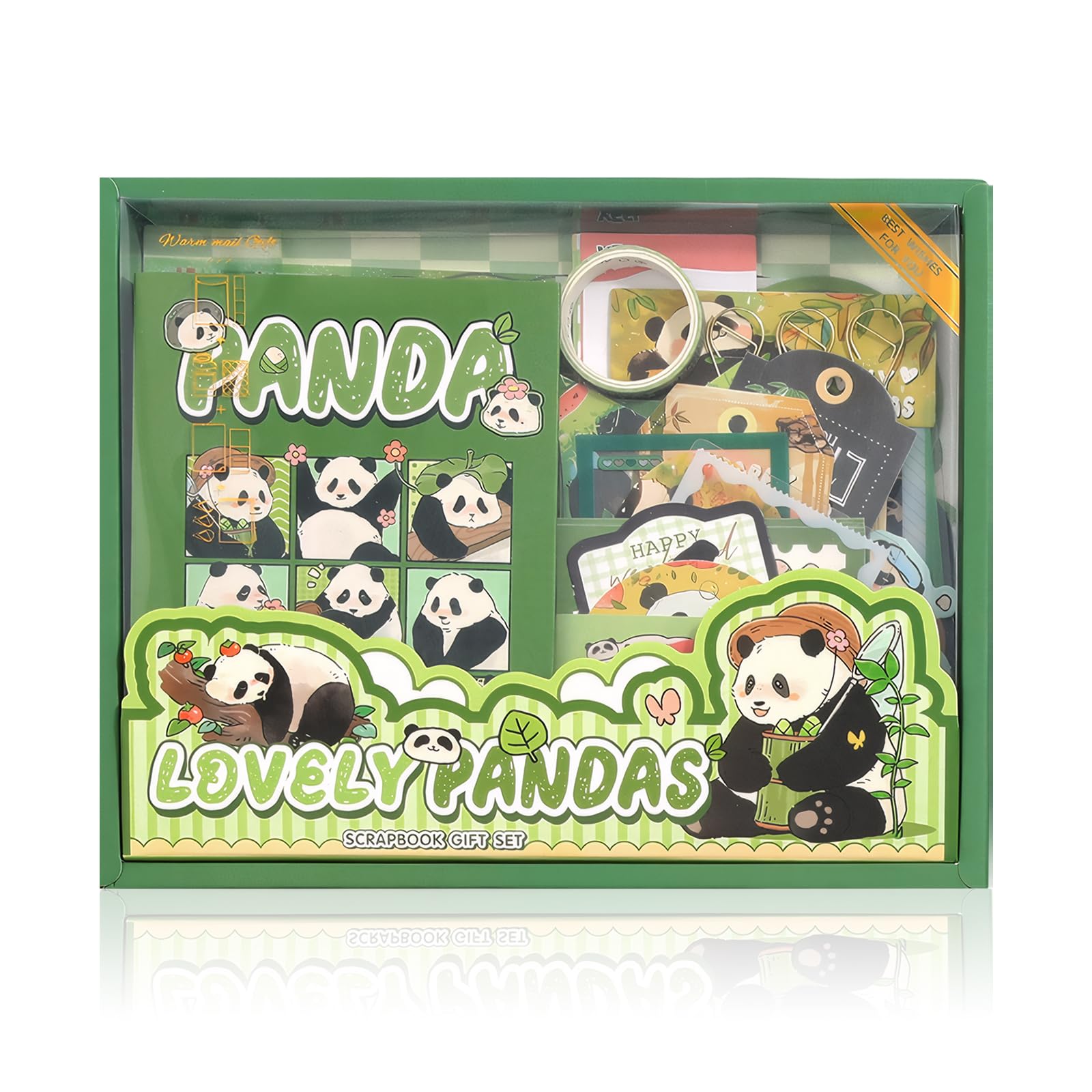Scrapbook Kit Panda SAVOSWEET : le coffret cadeau idéal pour les passionnés de DIY - 8