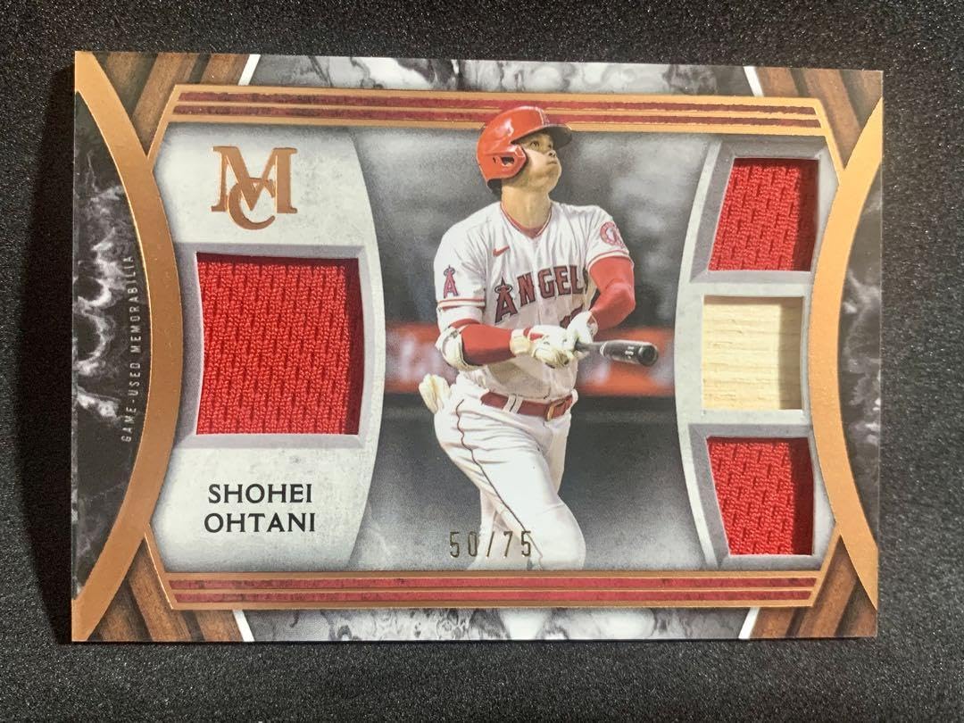 Amazon.co.jp: 大谷翔平 topps 2022 museum パッチ ジャージカード 75 