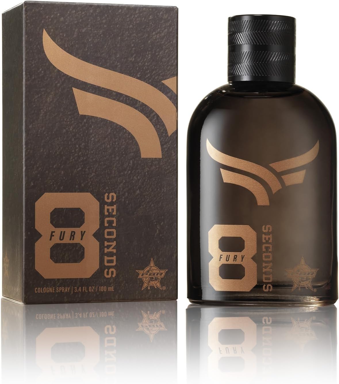 Tru Fragrance Beauty PBR 8 Seconds Fury Men's Cologne by Western, With Notes of Brazilian Pepper, Green Apple, Fresh Lavender, Amber, and Birch - 3.4 oz 100 mL