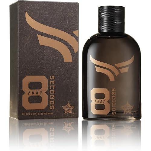 Tru Western PBR 8 Seconds Fury Men's Cologne, 3.4 fl oz (100 ml) - Warm, Intense, Vibrant