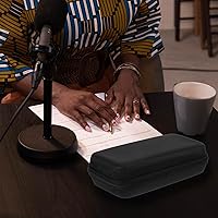 Vista 9 de EXCEART Caja de almacenamiento para micrófono, bolsa protectora - Caja de almacenamiento rígida a prueba de golpes para micrófono impermeable bolsa