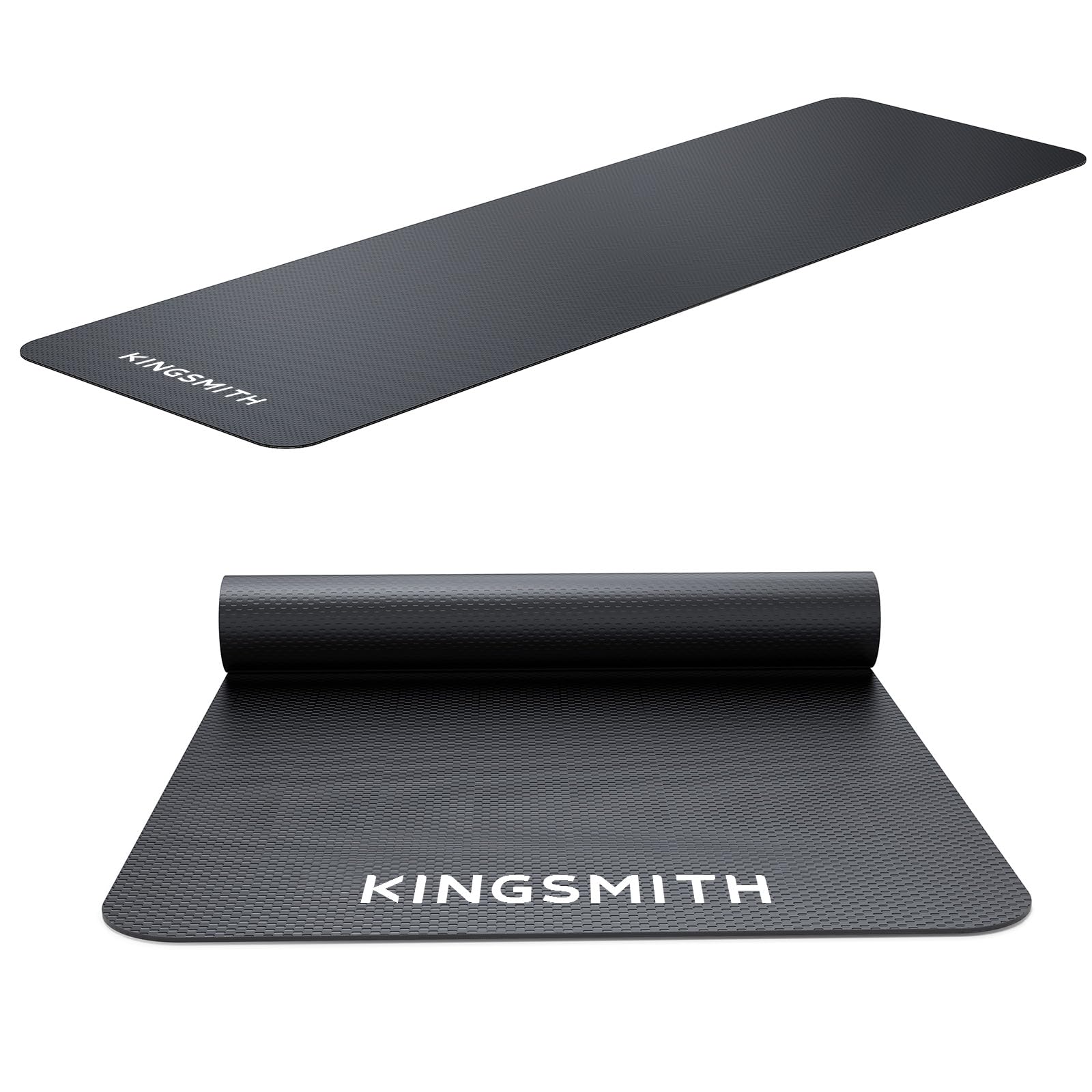 KING SMITH Tappetino per Attrezzi per Eserciz Mat Anti-scivolo Tappeto Tappetino per Bicicletta di Esercizio Tappetino per Vogatore (MATS SOLO, non macchina a remi)