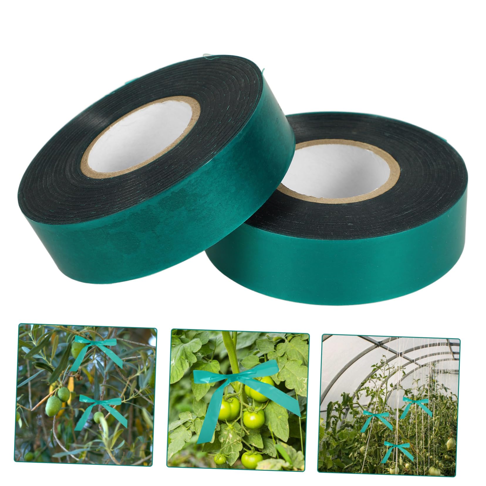 BESPORTBLE 6 Rollos De De Corbata Cintas De Plantas En Ciernes Cintas De Reparación De Plantas Lazos De Jardín De Corbata Elástica Ancha Lazos De Plantas para Plantas Aire