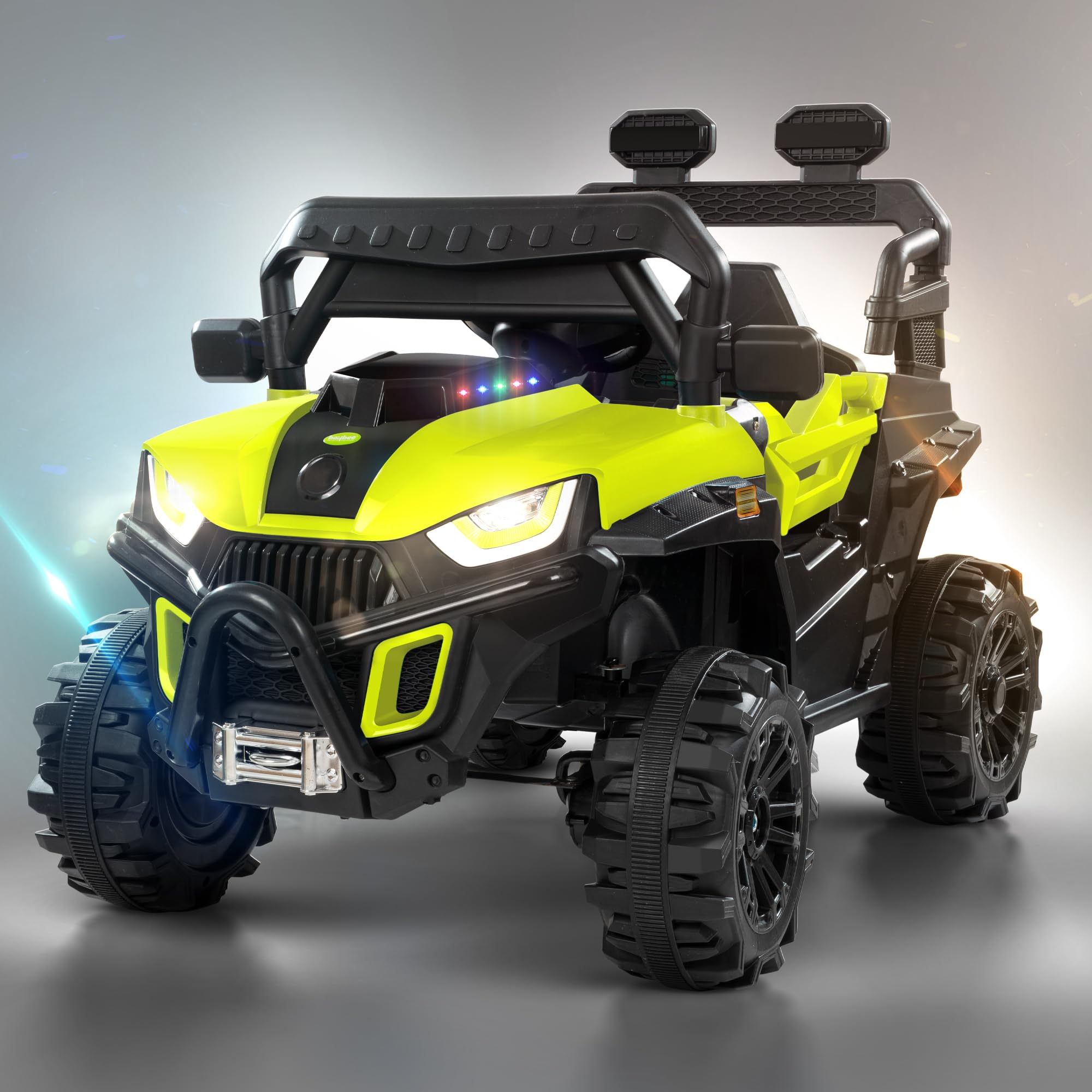 Baybee Roger Battery Operated Jeep for Kids, Baby Car with Music & Light | Ride on Toy Kids Jeep Rechargeable Battery Car | Electric Jeep Car for Kids to Drive 3 to 8 Years Boy Girl (Lite Green) (B0CPYJ75BD) Amazon Price History, Amazon Price Tracker