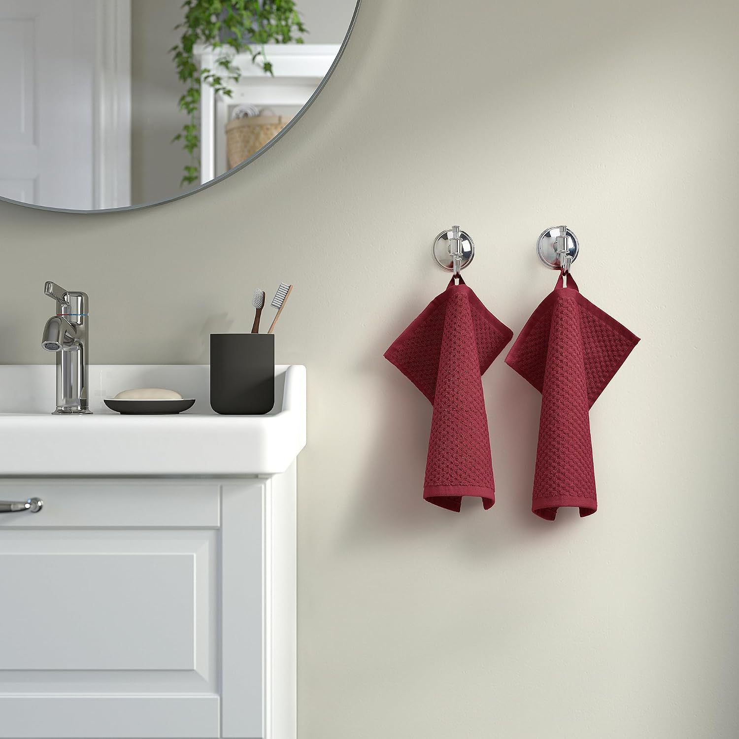 ProTuning GULVIAL Washcloth, deep red, 30x30 cm
