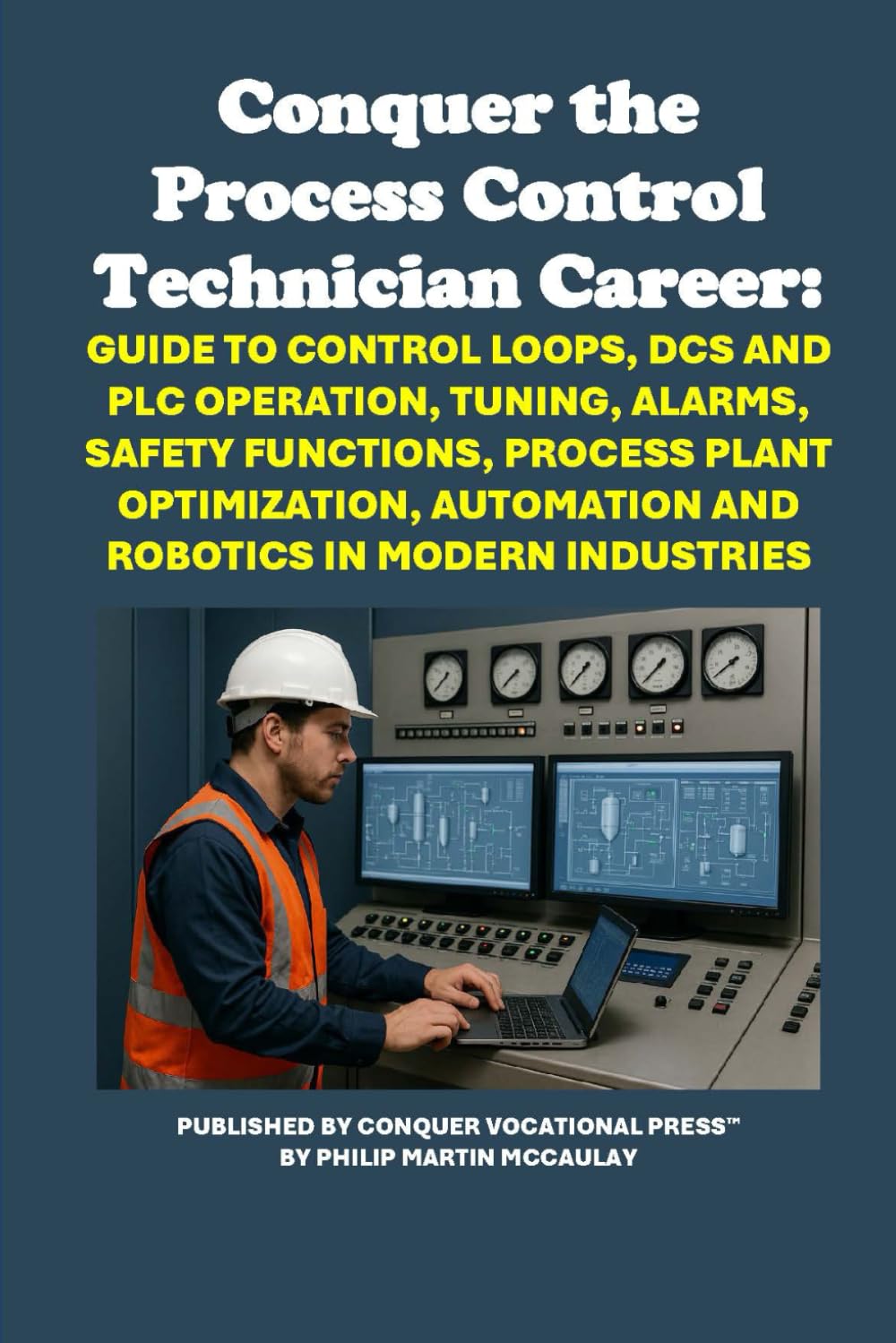 Conquer the Process Control Technician Career: Guide to Control Loops, DCS and PLC Operation, Tuning, Alarms, Safety Functions, Process Plant ... in Modern Industries (Vocational Guidance)