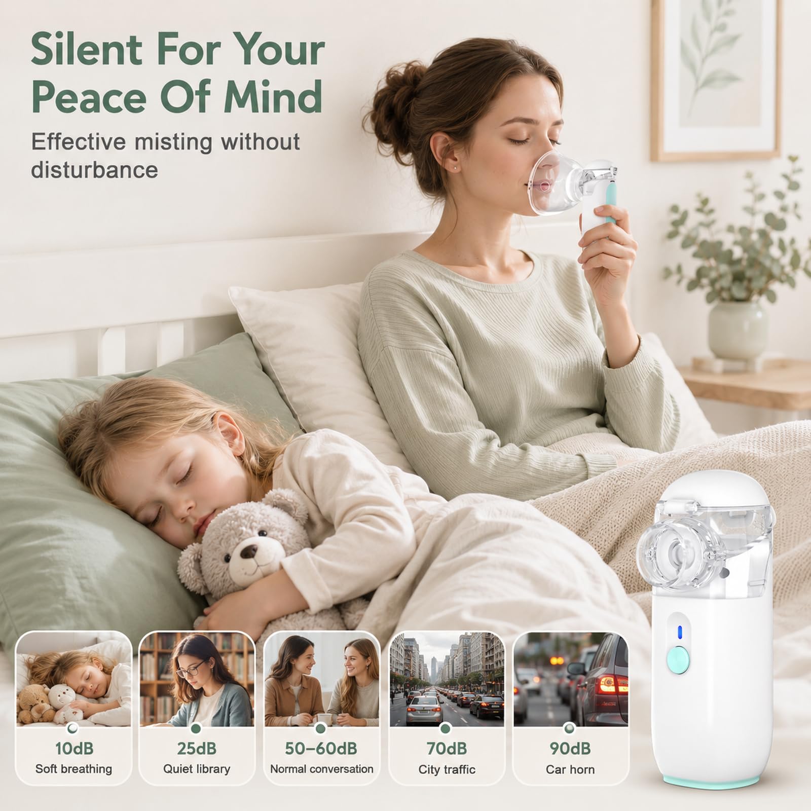 Nebulizator OLEKE dla dorosłych