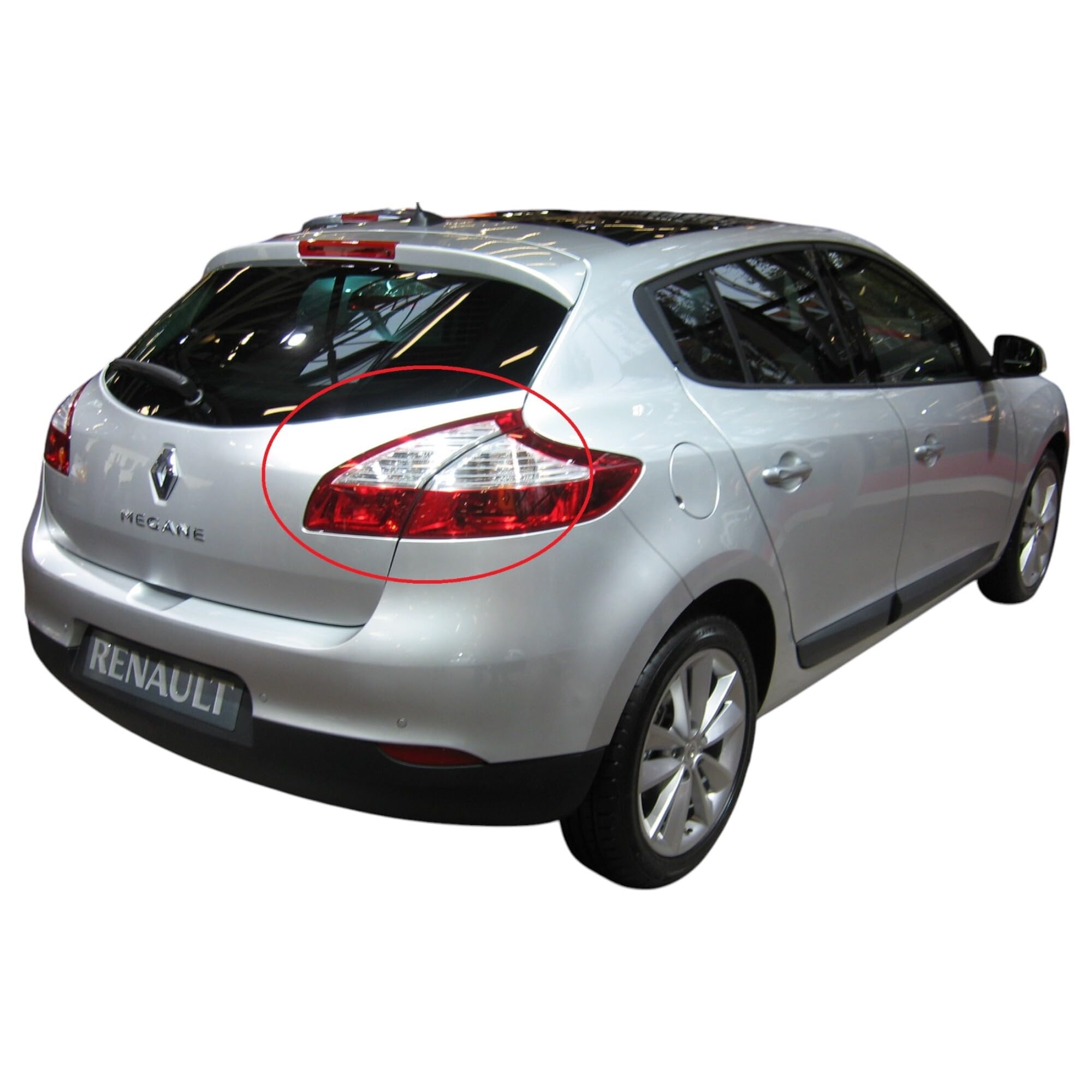 Rechtes Hecklicht für Schrägheck | Einfache Installation & OEM-Qualität | Kompatibel mit Renault Megane III Phase 1 und 2 | FINAO AUTOPARTS