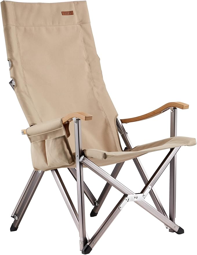 ICECO Hi1600 Folding Camping Chairs for Outside, HighBack