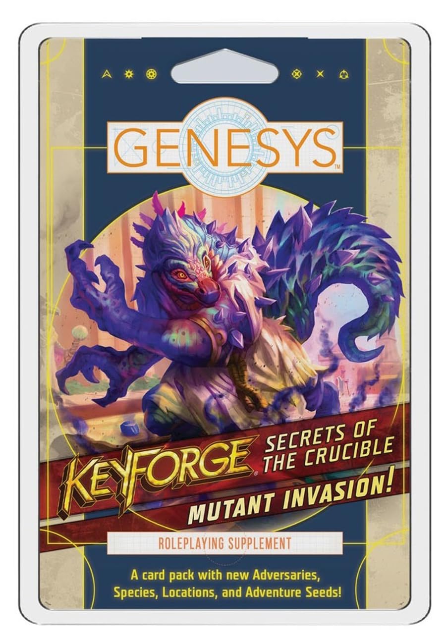 Amazon.co.jp: Keyforge Genesys RPG Mutant Invasion!パック : Toys