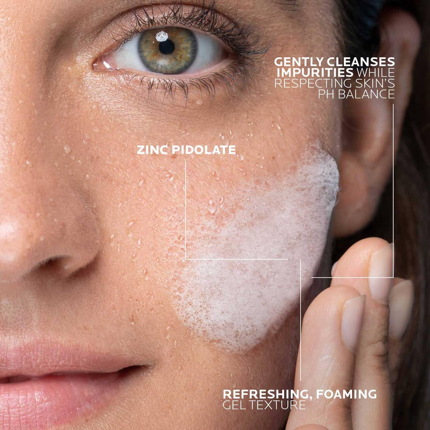 La Roche Posay Effaclar, Gel Detergente Schiumogeno, Per Pelli a Tendenza Acneica, Azione Purificante, Rimuove Sebo e Impurità + Routine Correlate a Questo Prodotto