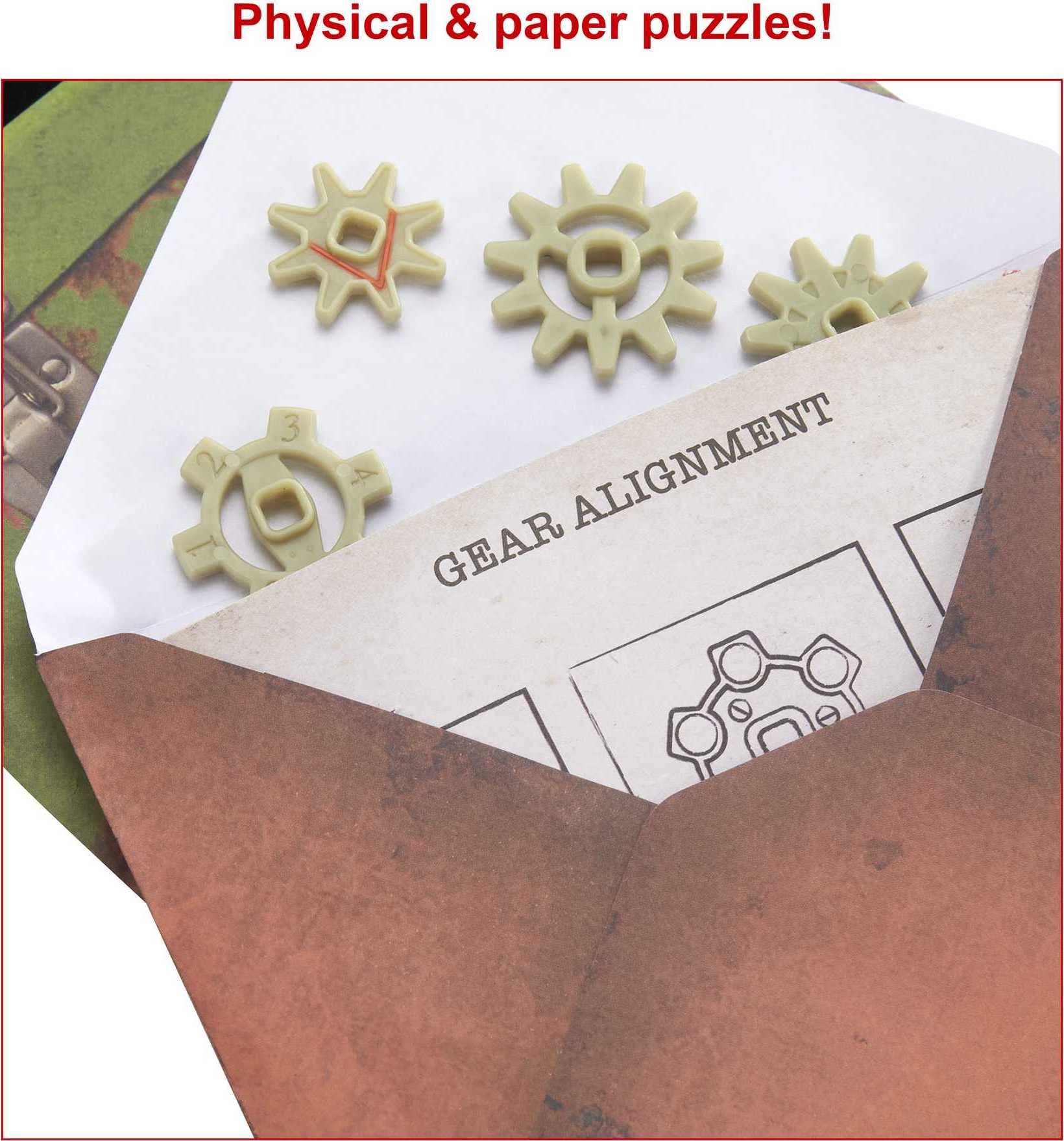 Escape Room in A Box: TIME Drifters KIRA'S Story Party Game for 1 to 4 Players with Clues & Puzzles, Combine with Kira's Story for Remote Play, Gift for for 13 Year Olds & Up