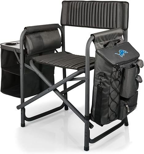 Miniatura 4 de PICNIC TIME NFL NFL Fusion - Silla de campamento unisex para adultos, con mesa auxiliar y enfriador suave, silla de playa para adultos, silla de