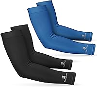 Vista 31 de SportsTrail Mangas Refrescantes para Brazos para Hombres y Mujeres – Transpirables, Protección Solar UV, Mangas Deportivas para Brazos para Mujeres