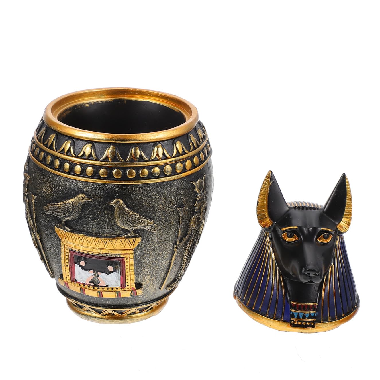 Vase canopique égyptien Uonlytech pour sublimer votre salon avec un style antique