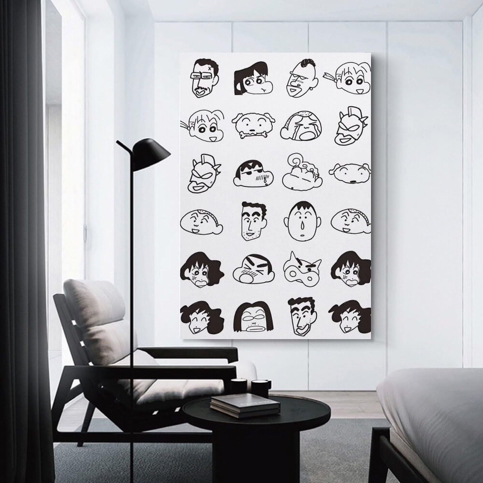 Amazon.co.jp: クレヨンしんちゃん アートポスター 飾り絵 かわいい