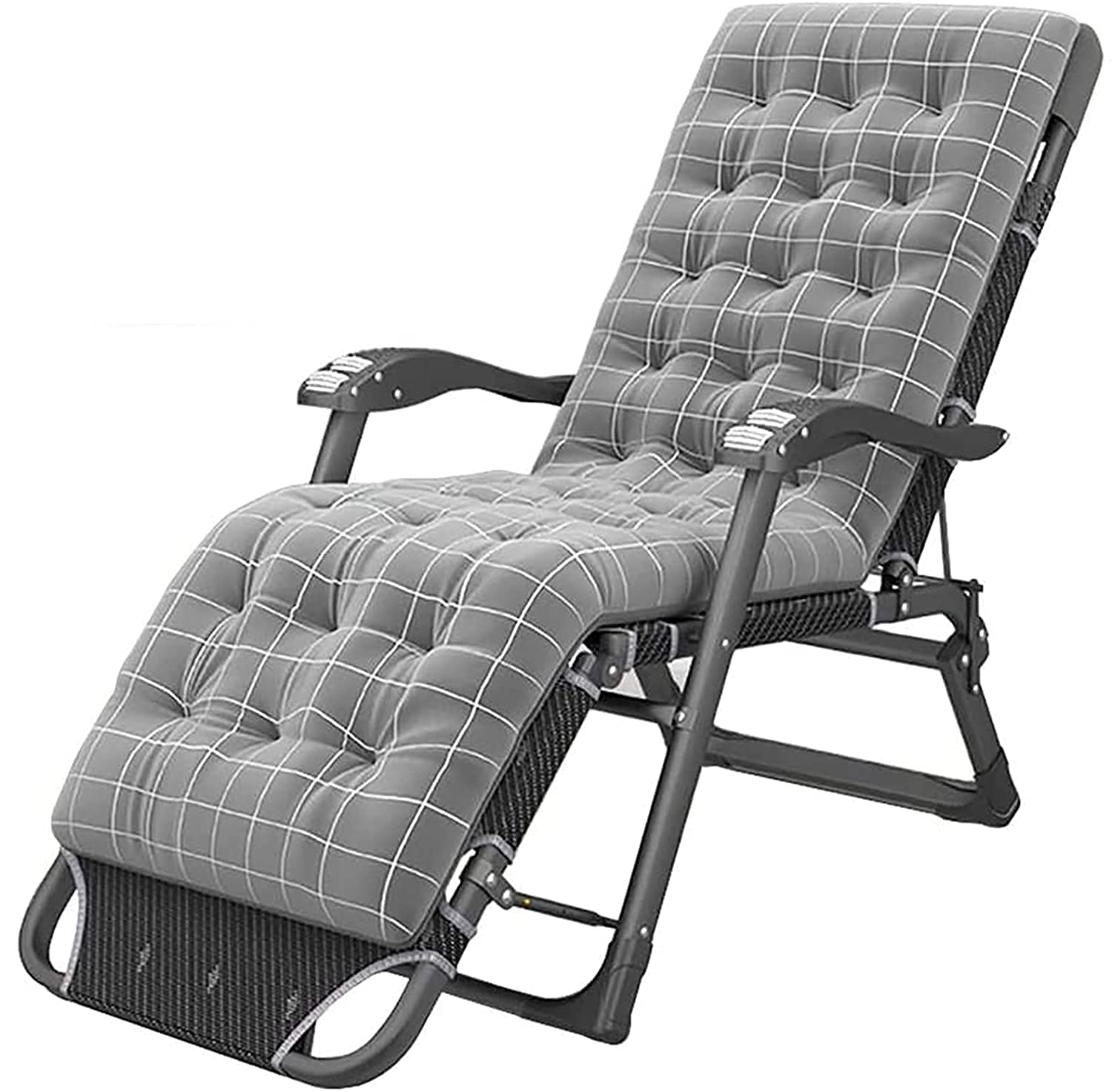 Chaise Longue Inclinable MU Relax de Jardin Réglable Finis les Maux de Dos au Camping