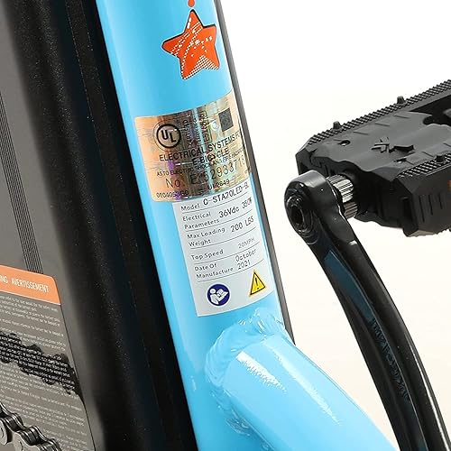 Miniatura 8 de ECOTRIC Step-Through-2 Bicicleta eléctrica plegable de 20 pulgadas, potente motor de 350 W, 36 V12.5 AH, batería de litio extraíble, marco de