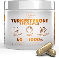 Vista 2 de Turkesterone & Tongkat Ali (1000 mg) + paquetes de electrolitos en polvo (12 paquetes de electrolitos) fabricados en los Estados Unidos