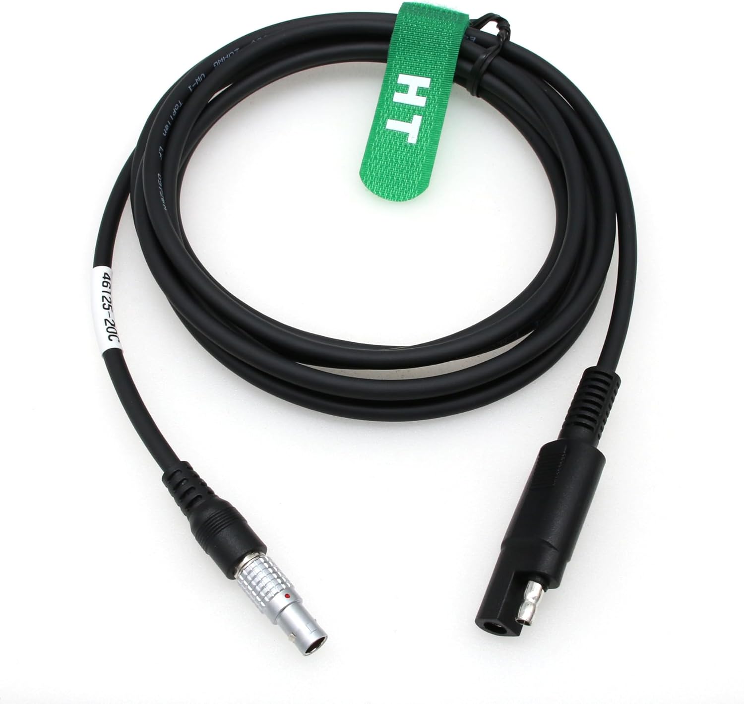 Power Cable for Trimble R6 R7 R8 R9 R10 R12 GPS GNSS Receiver 5700 5800 SPS 7 Pin to SAE 2-pin 12V External Battery 8.8ft