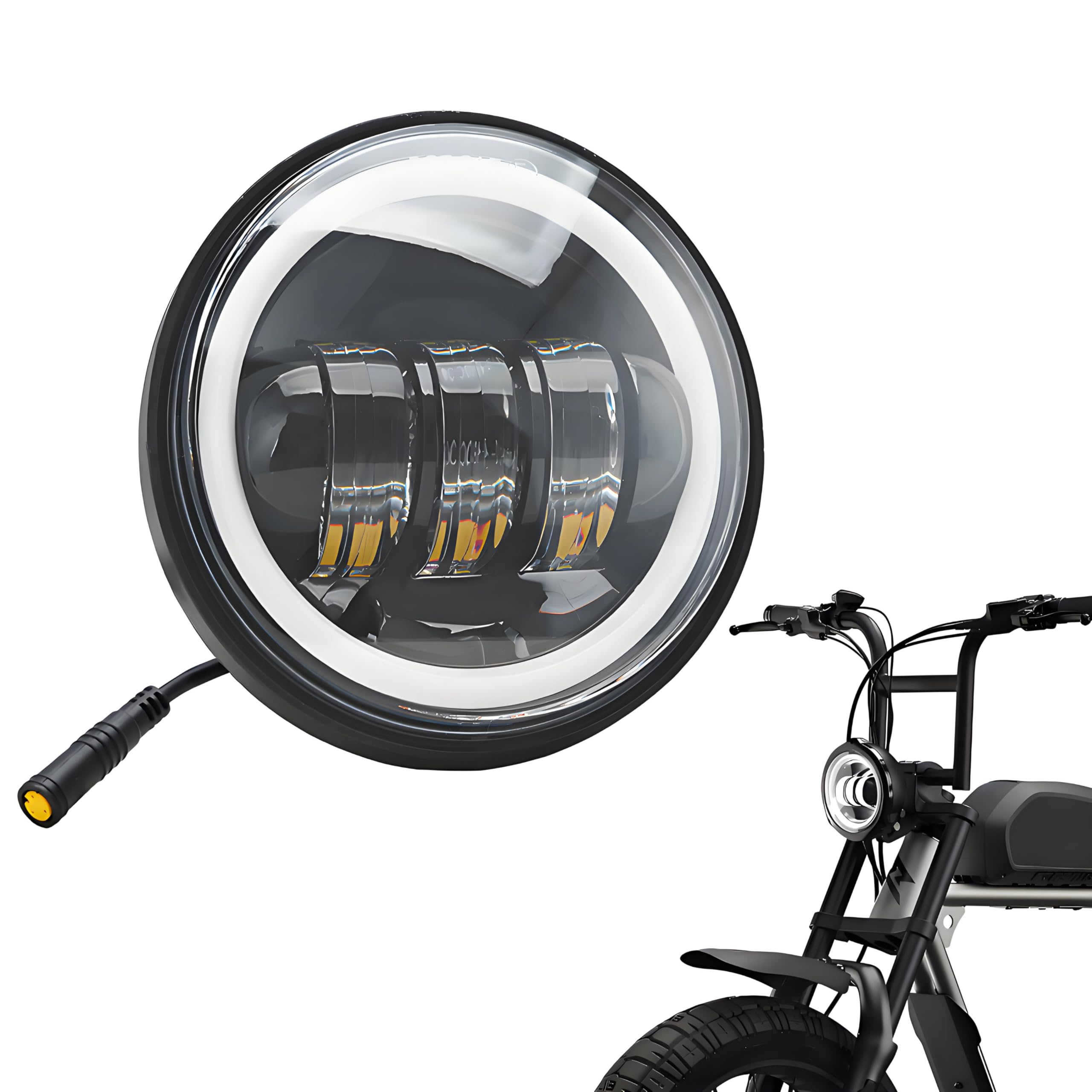 Amazon.com: Lusgwufad LED Headlight Fit for Super73 S2 Core/SE/X 