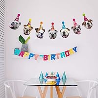 Vista 3 de Letrero para fiesta de «Happy Birthday» (Feliz cumpleaños).