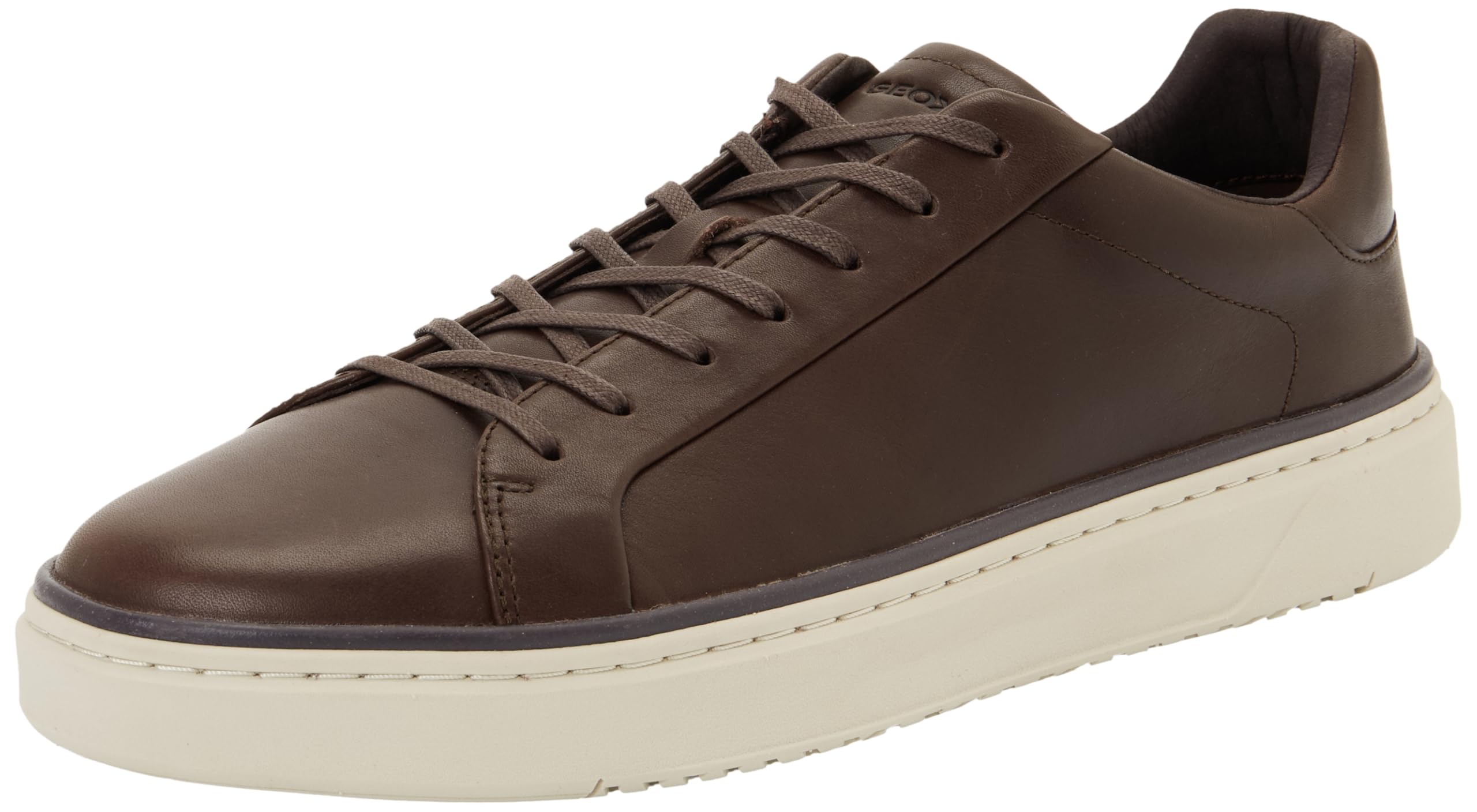 Geox Men's U Zackerty ASneaker, Coffee, 6.5 UK