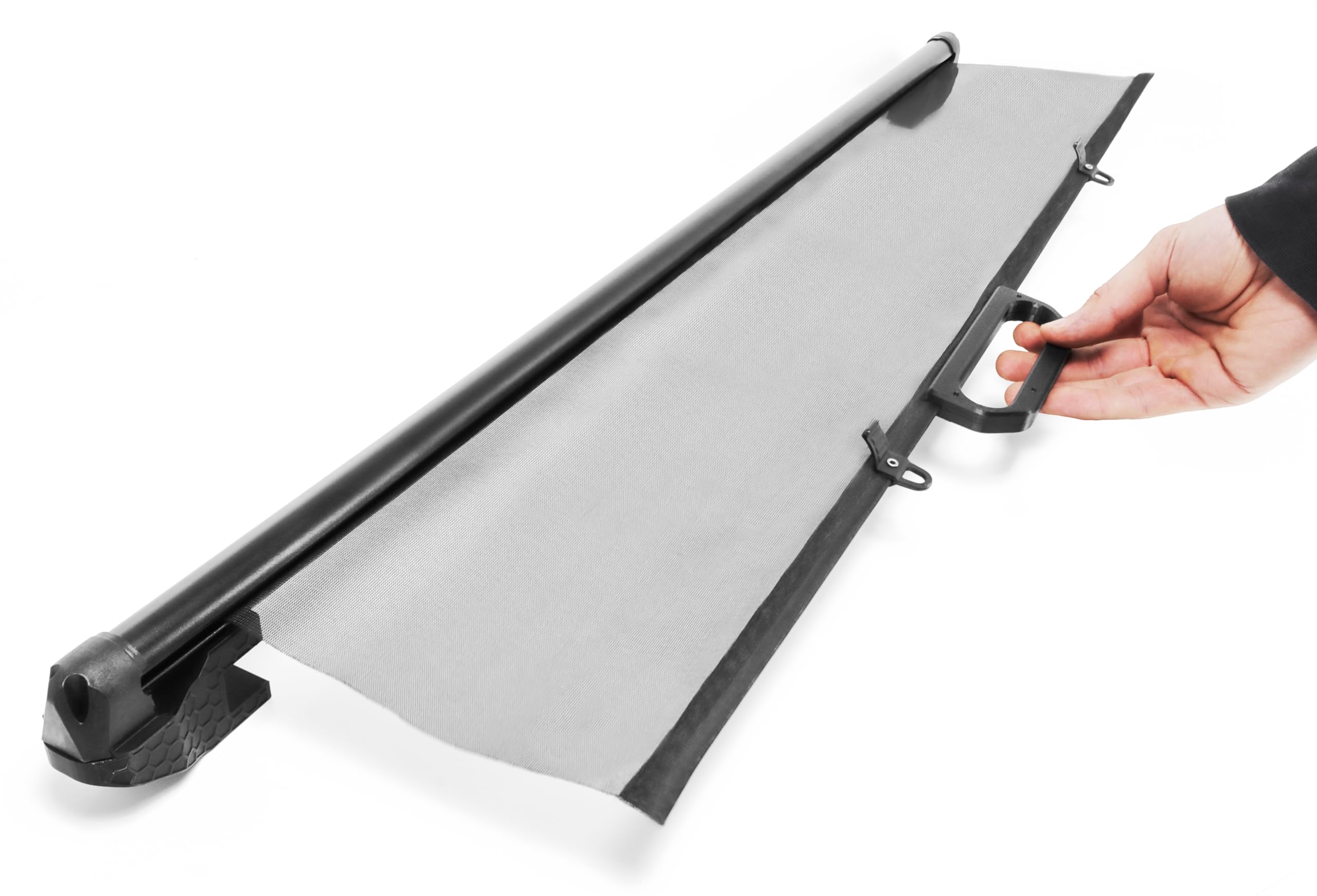 Tendina Oscurante Retraibile per Tetto Panoramico, Nuova Versione, Compatibile con Citroën AMI, Adatta a Fiat Topolino e Opel Rocks, Parasole Auto Protezione UV 90x60 cm, Kit Completo