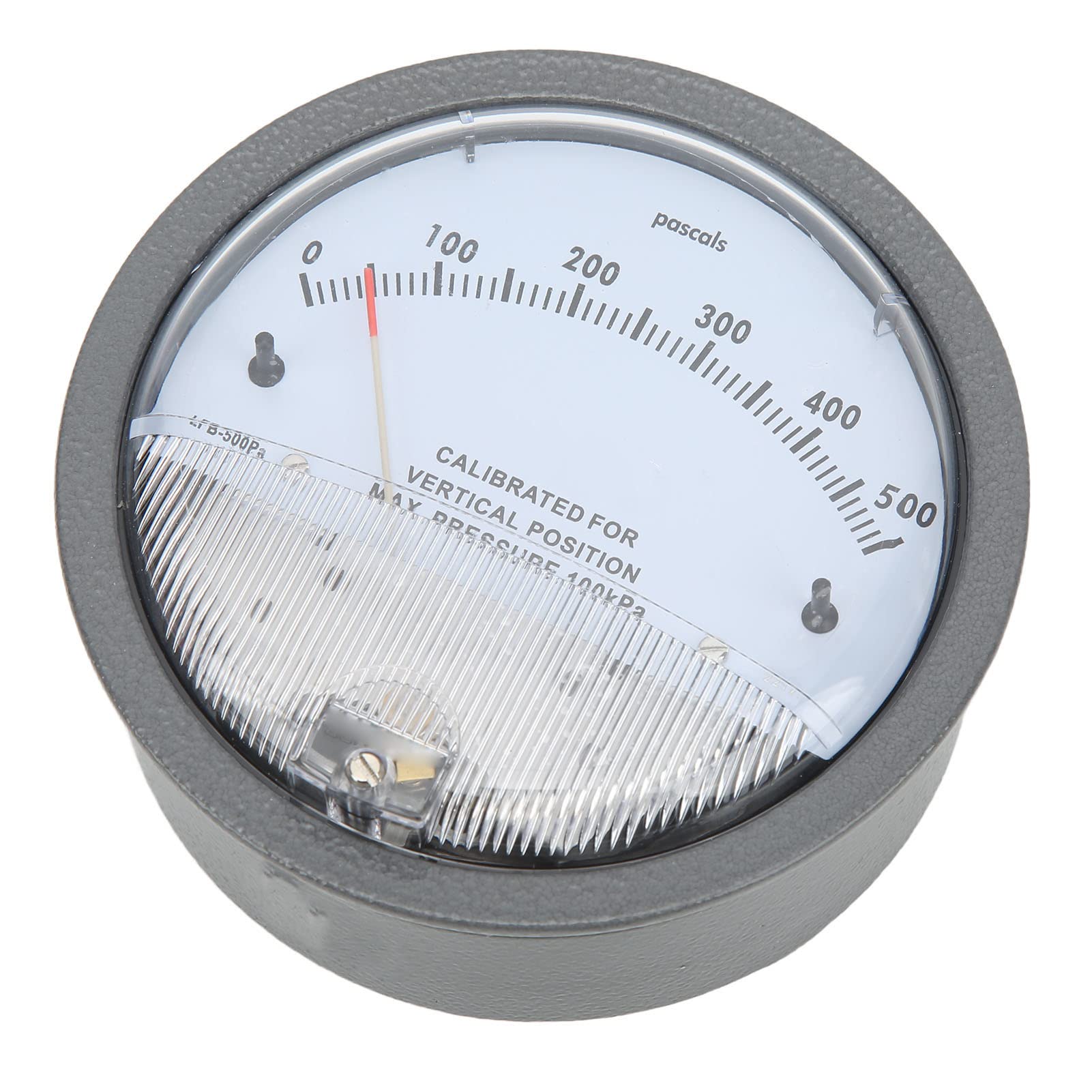 Jeanoko Manómetro de Presión Diferencial, Dial de Presión de 1/8 Pulg. NPT de Visualización Clara Y Duradera para Medir