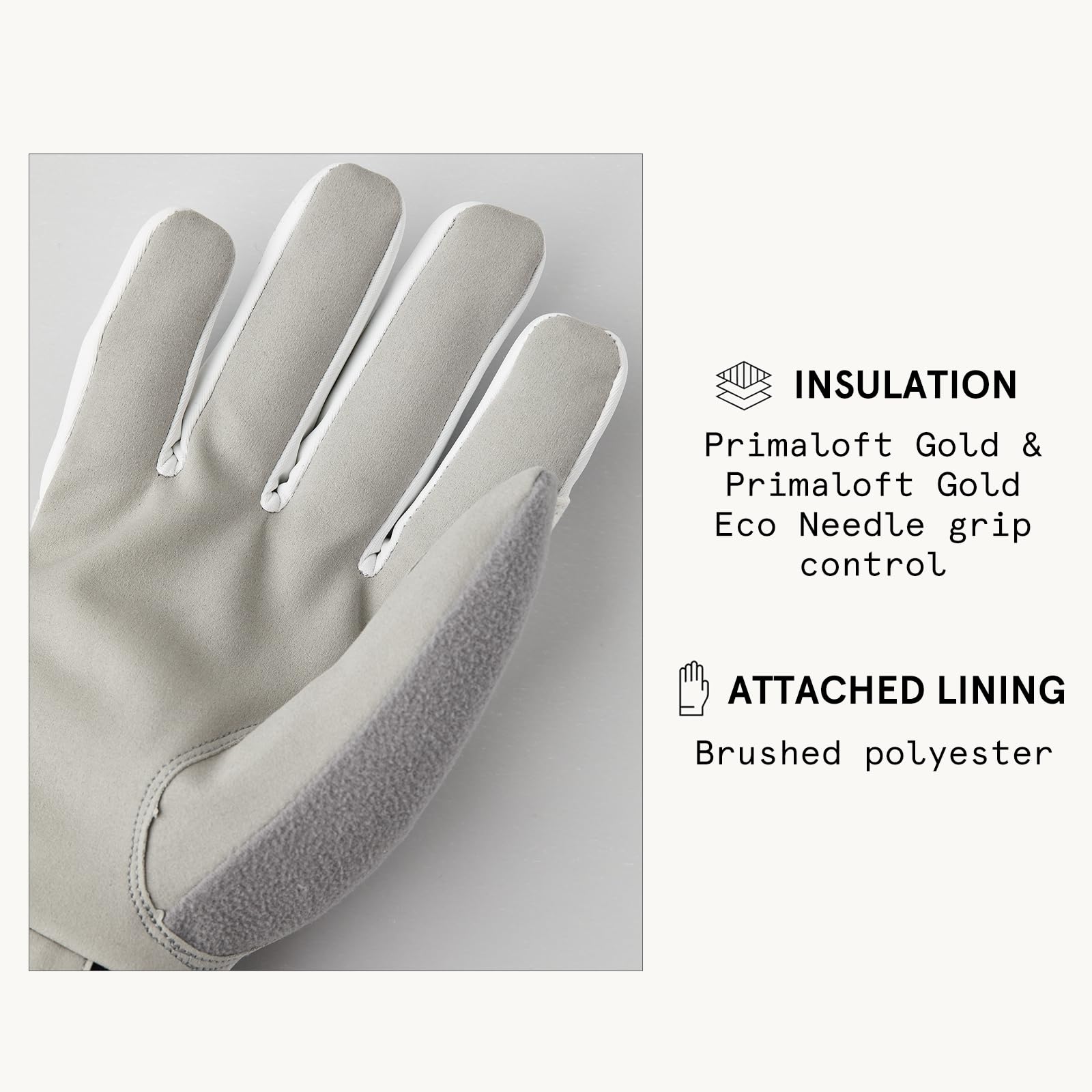 Amazon.com : Hestra Women´s XC Primaloft 5-Finger Glove - Black