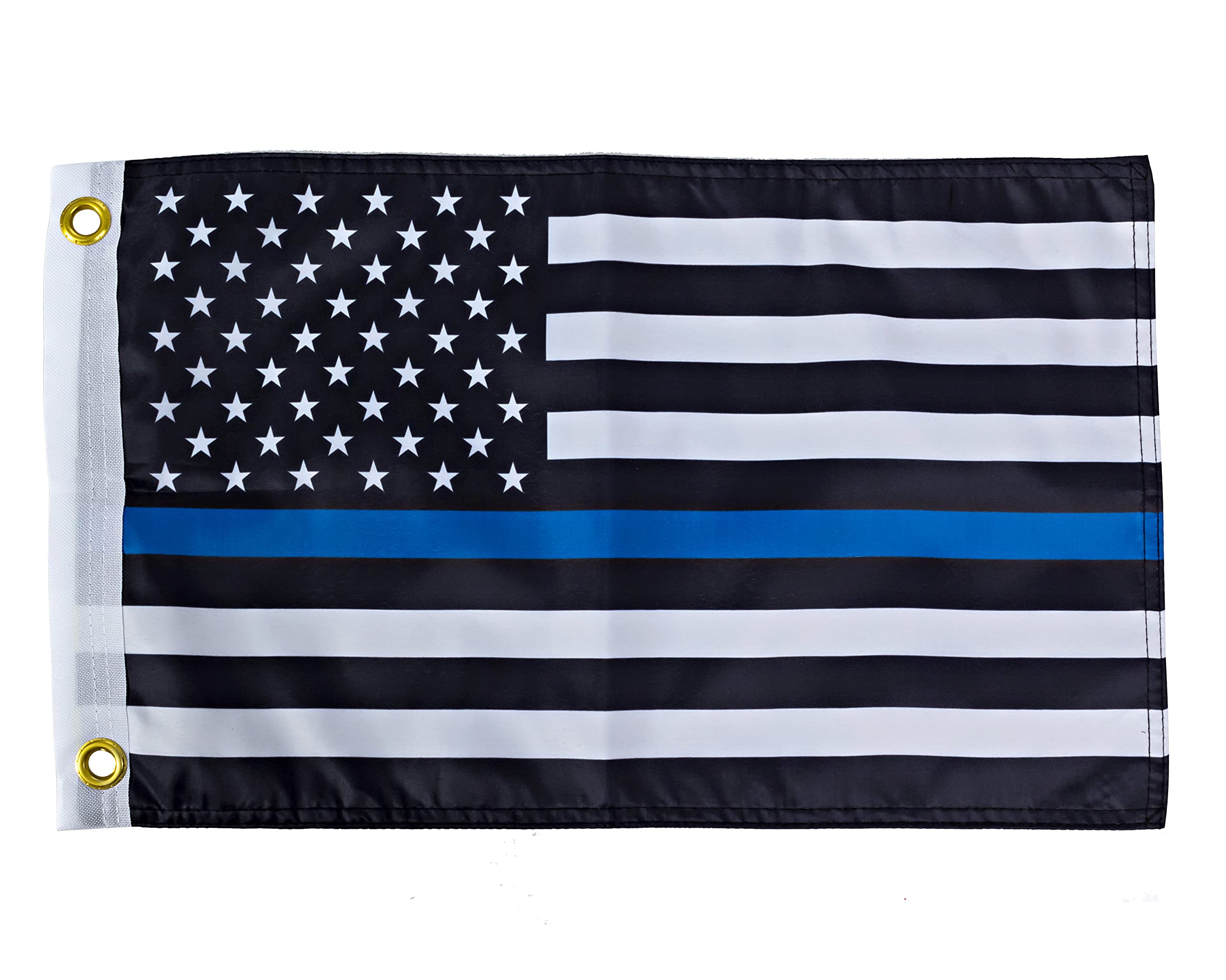 Amazon.com : Thin Blue Line Police USA Flag 12x18 Inches - Perfect