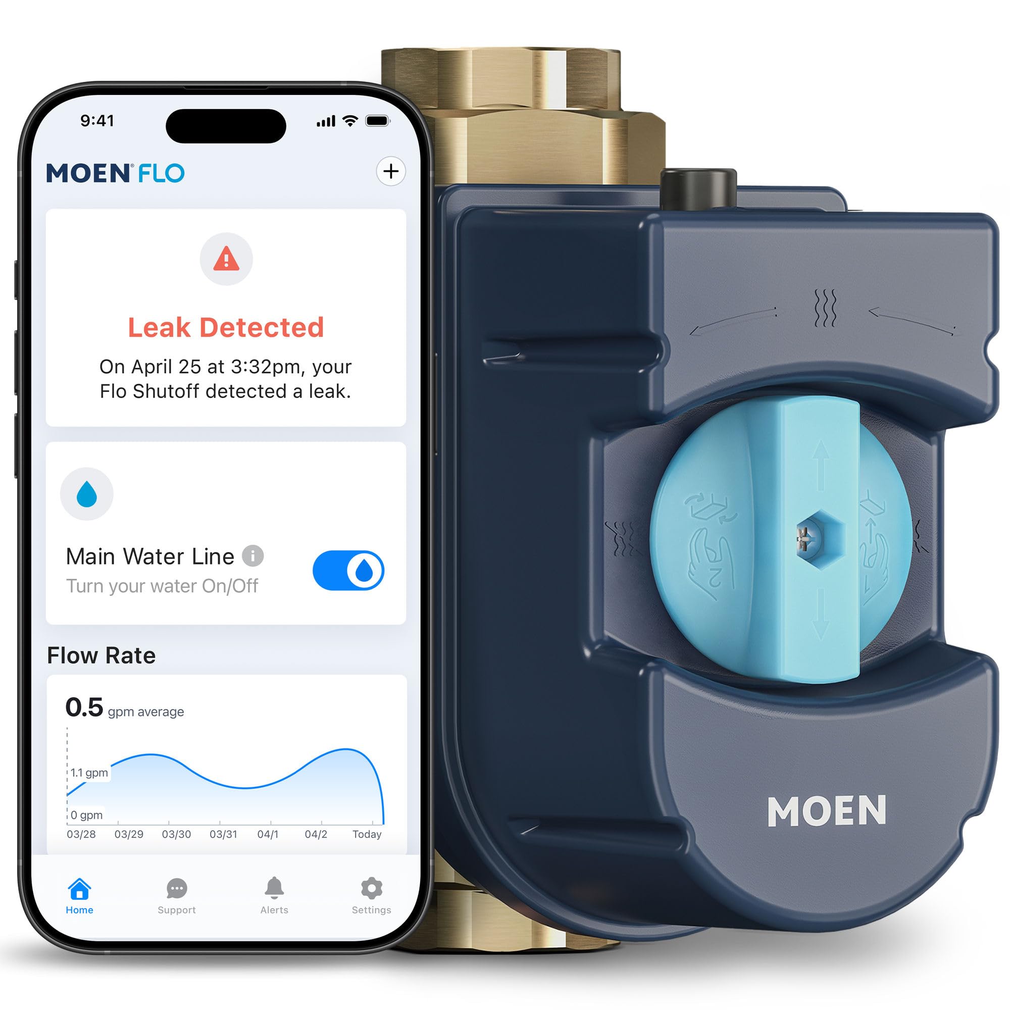 Moen Flo Shutoff: Automatic Leak Protection -10