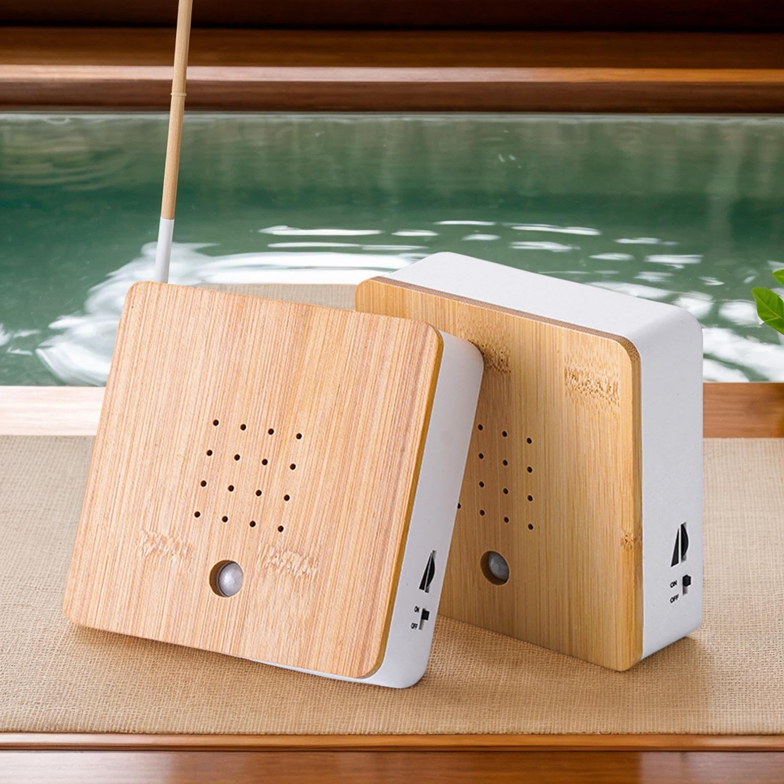Caja de sonido de pájaros, altavoz de pájaros,Sensor de movimiento Caja de pájaros de canto | Máquina de ruido de animales inteligente, decoración de la sala de estar, generador de ruido con sonidos d
