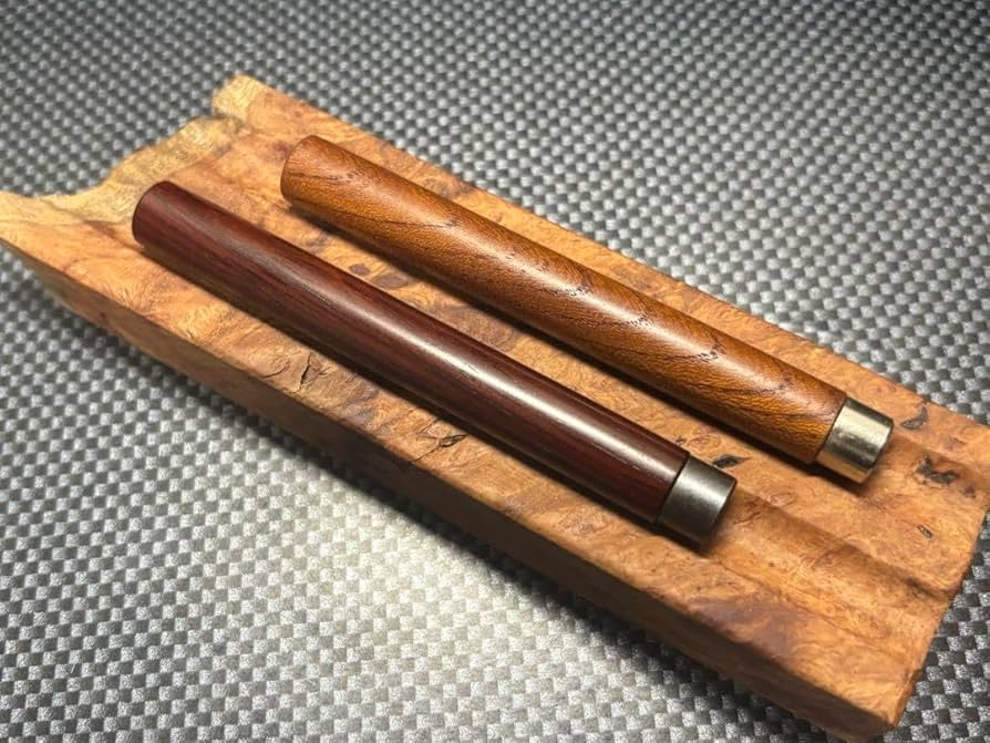 Amazon.co.jp: handwood 木軸 木製 芯ケース 赤ケヤキ ココボロ