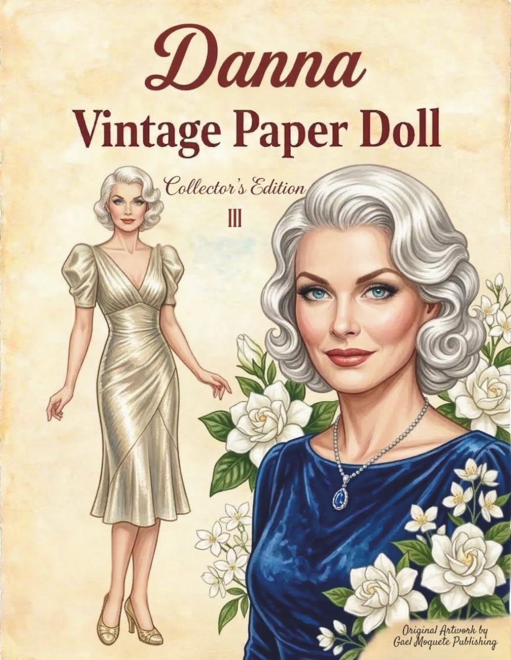 Danna Vintage Paper Doll :: Collector’s Edition 3 | Cut and Dress 1950s Fashion Paper Dolls with 30+ Vintage Outfits