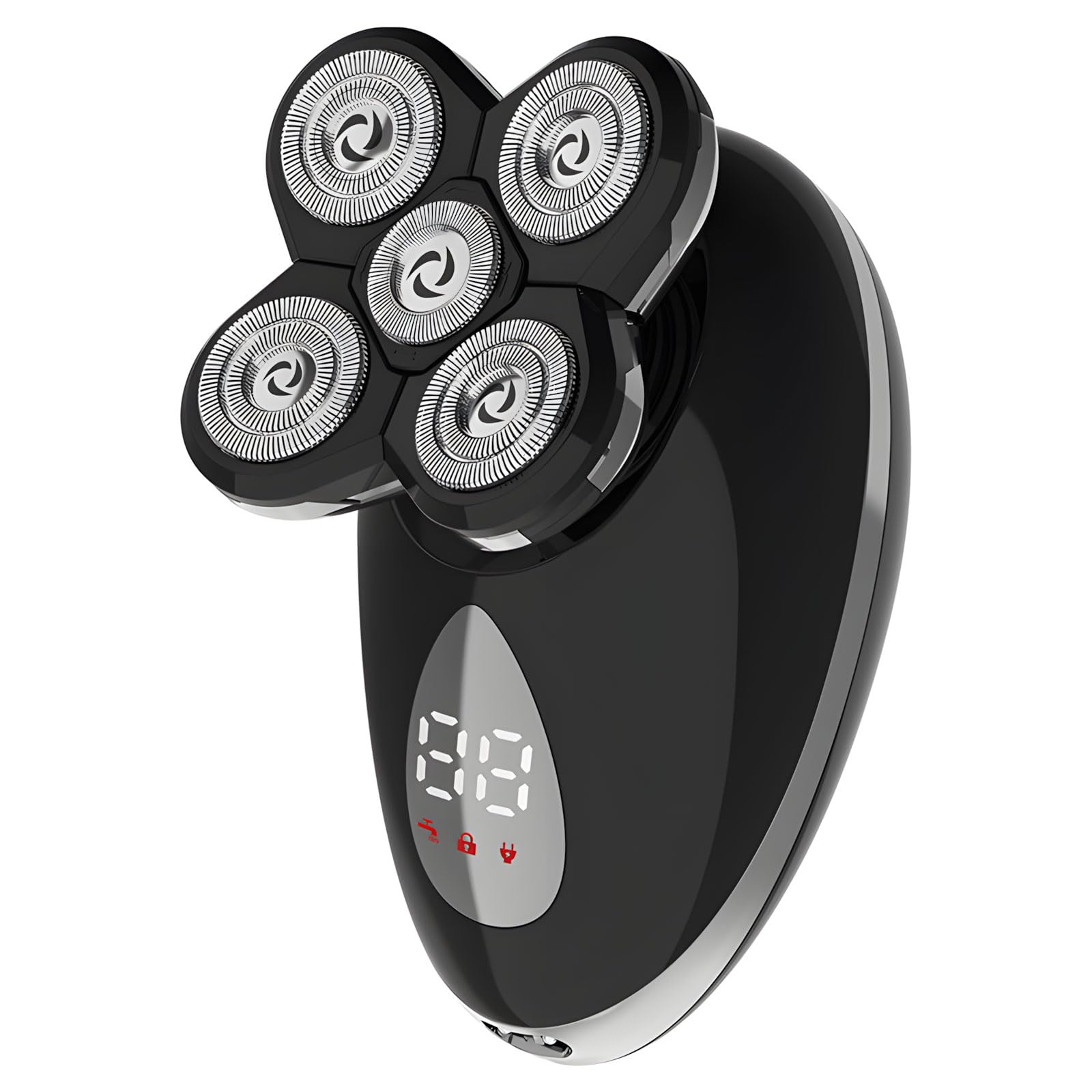 Rasoio elettrico portatile per pelli delicate che offre funzione Wet Dry e notifica batteria per comodità di viaggio Rasoio depilazione