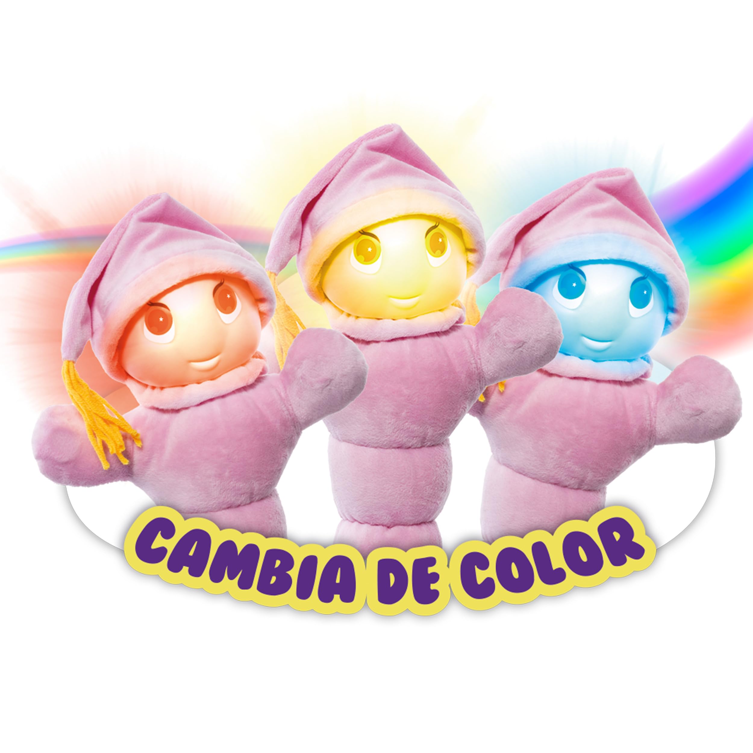 MOLTO | Gusy Luz® Arcoiris Rosa, Luz Quitamiedos Infantil, Muñeco Clásico para Dormir, 2 Nanas para Soñar, Modo Día y Noche, Juguete Bebé Desde 0 Meses — view 6