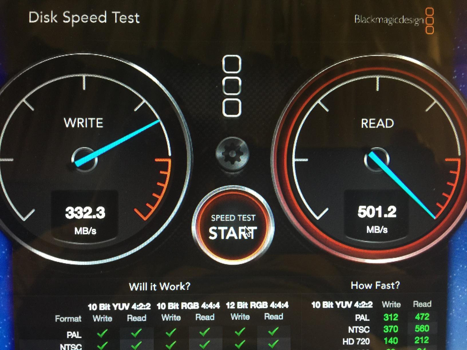 I would recommend running a read/write speed test using an app like ...
