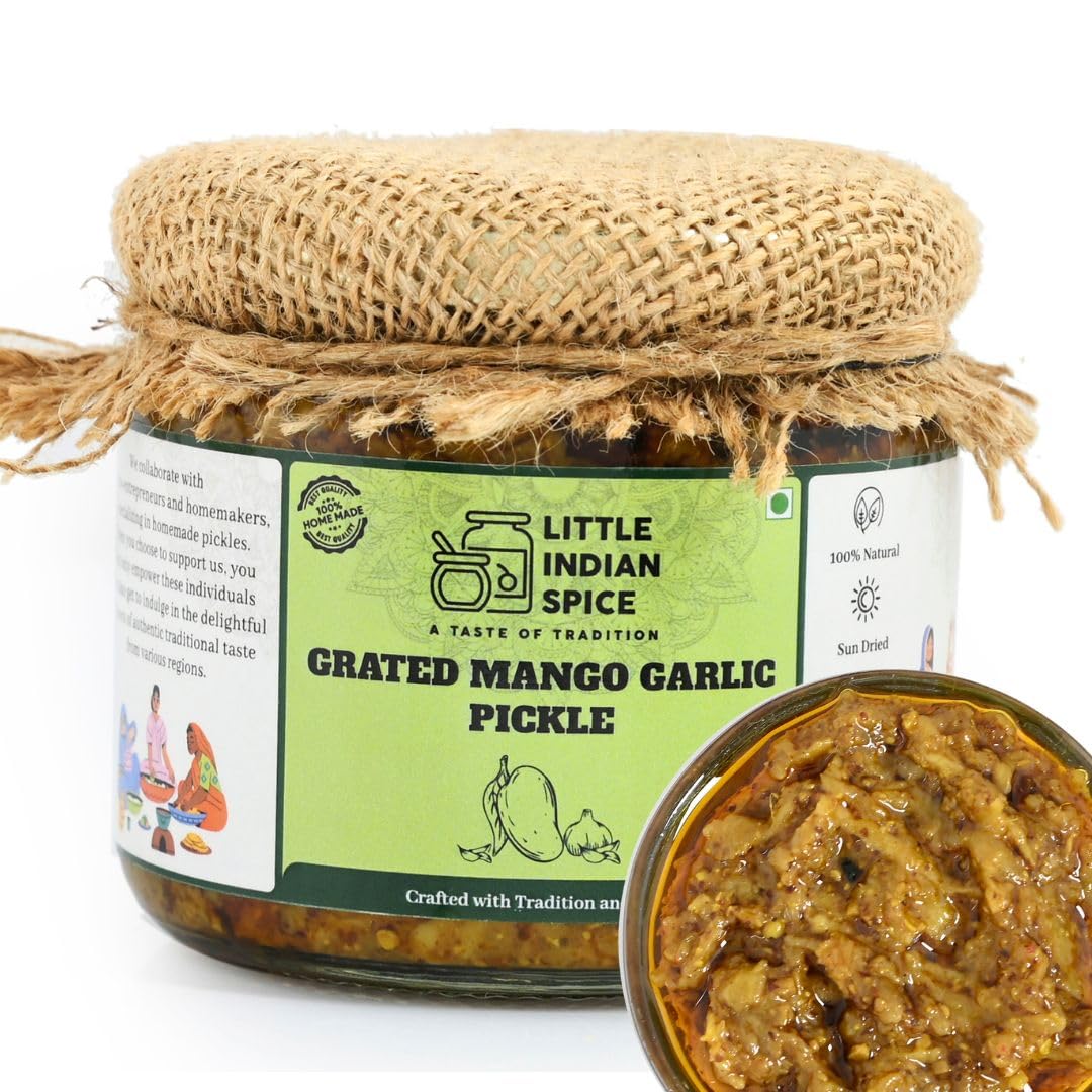 See full amazon price history chart for Little Indian Spice Grated Mango Garlic Pickle | Homemade | 250 Gm Little Indian Spice Grated Mango Garlic Pickle | Homemade | 250 Gm (B0D7W5MTQC) Amazon Price History, Amazon Price Tracker